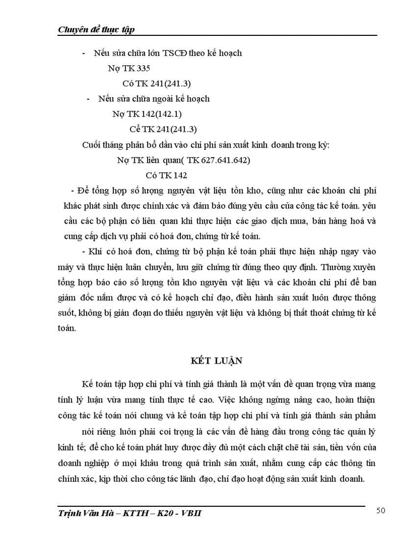 image for page Hoàn thiện kế toán chi phí sản xuất và tính giá thành sản phẩm tại CÔNG TY TNHH TẤN THÀNH
