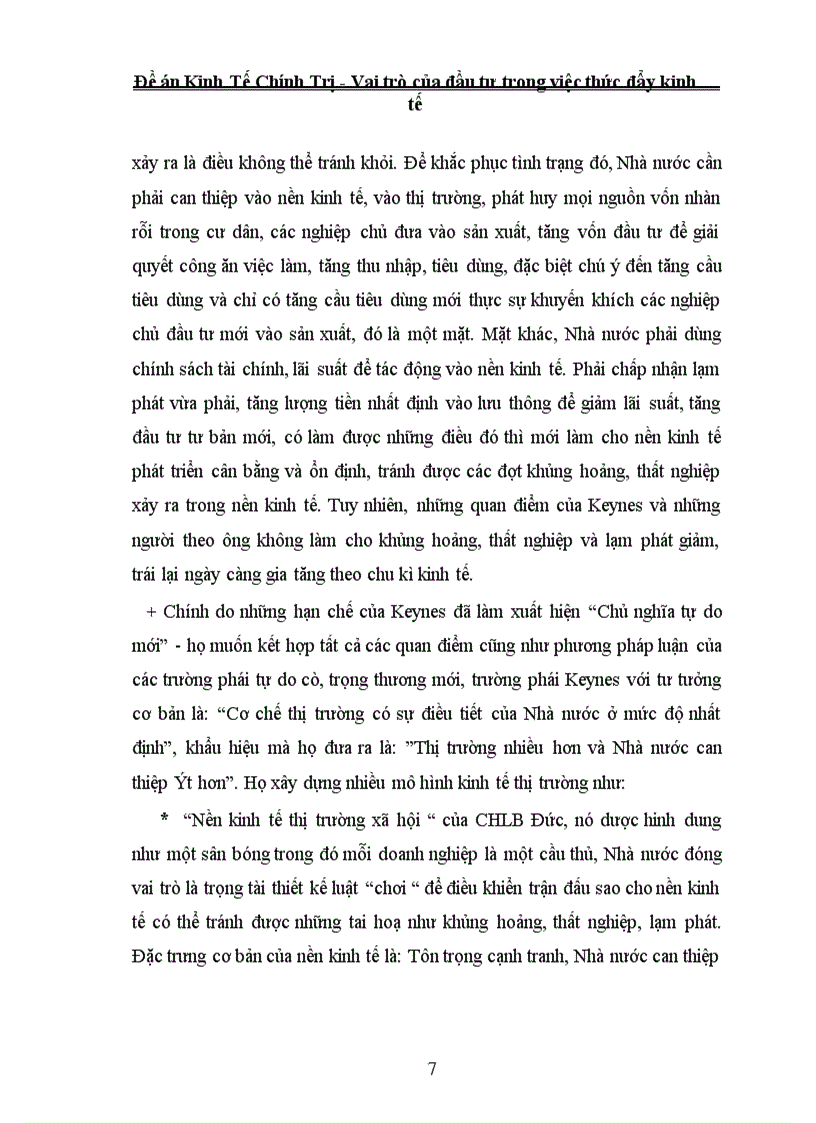 image for page Vai trò của đầu tư trong việc thức đẩy kinh tế