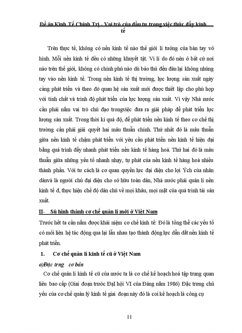 image for page Vai trò của đầu tư trong việc thức đẩy kinh tế