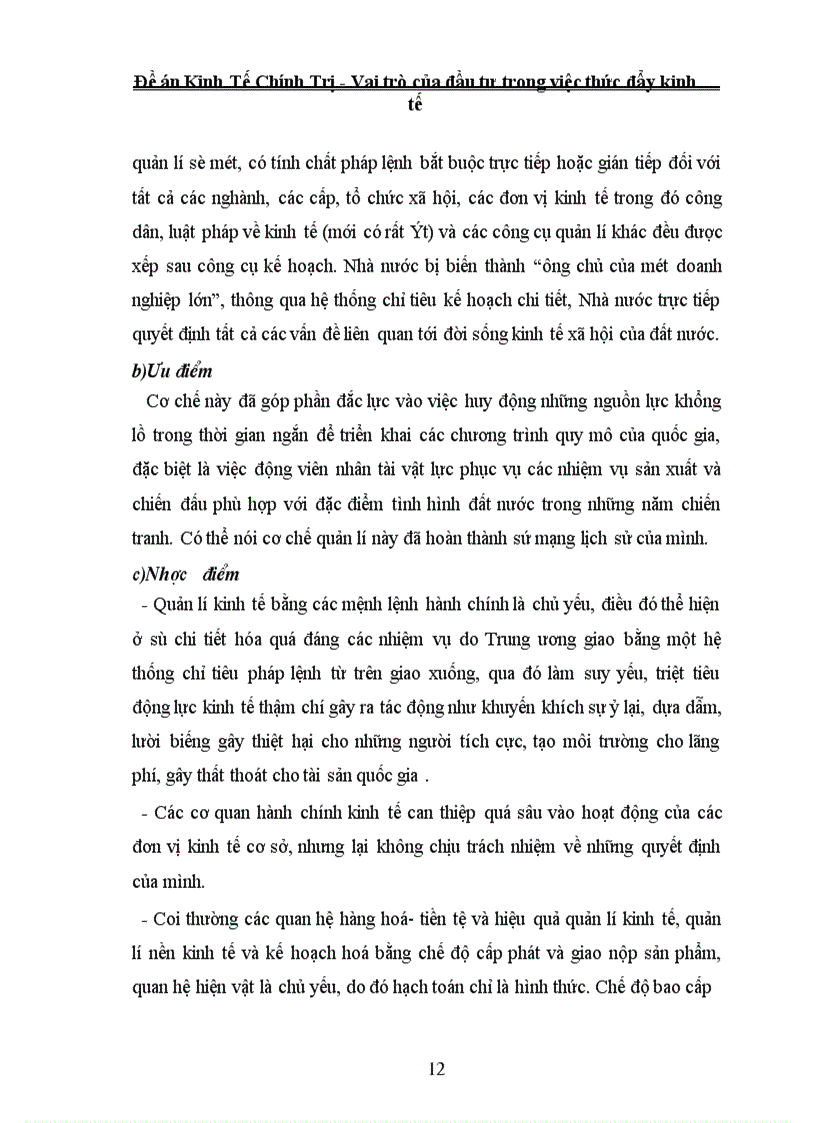 image for page Vai trò của đầu tư trong việc thức đẩy kinh tế