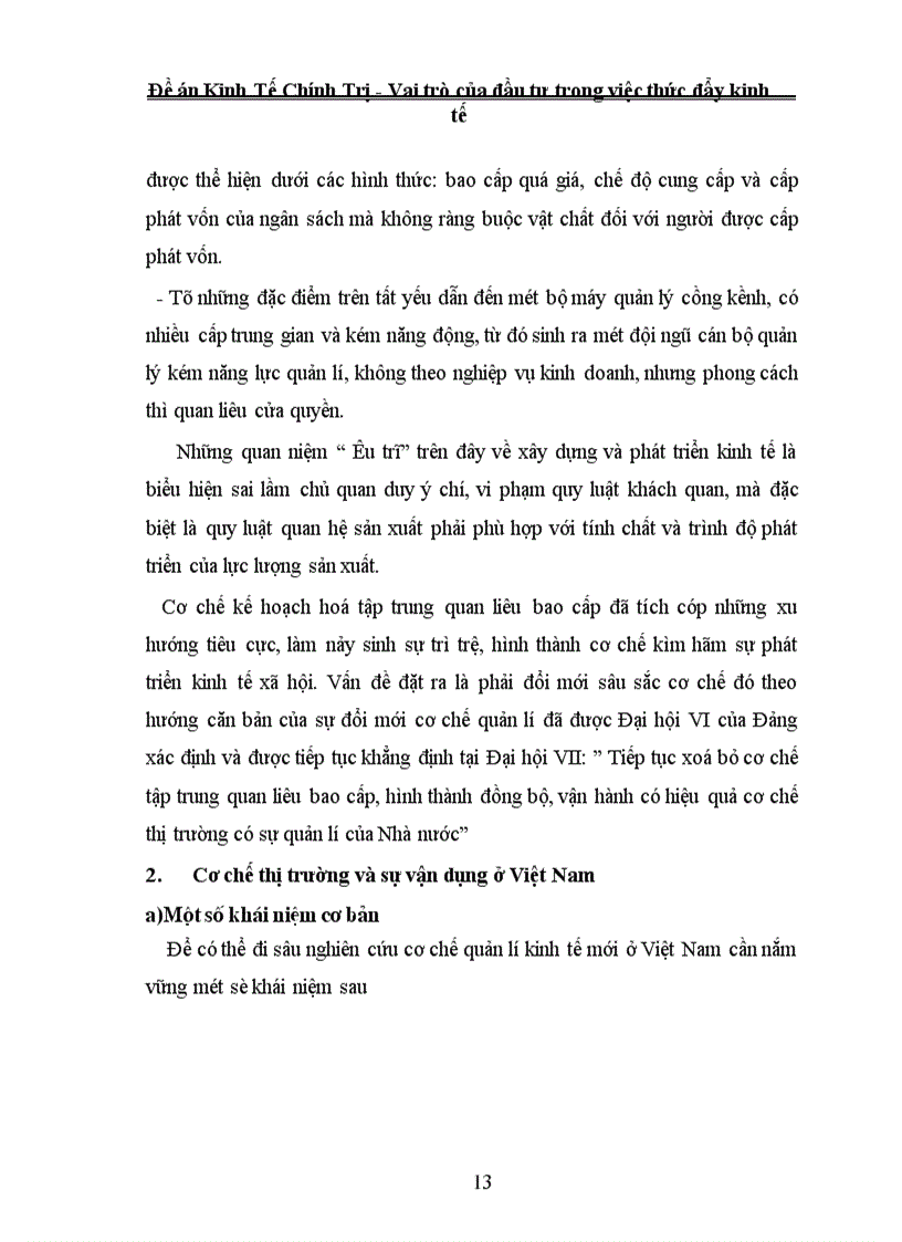 image for page Vai trò của đầu tư trong việc thức đẩy kinh tế