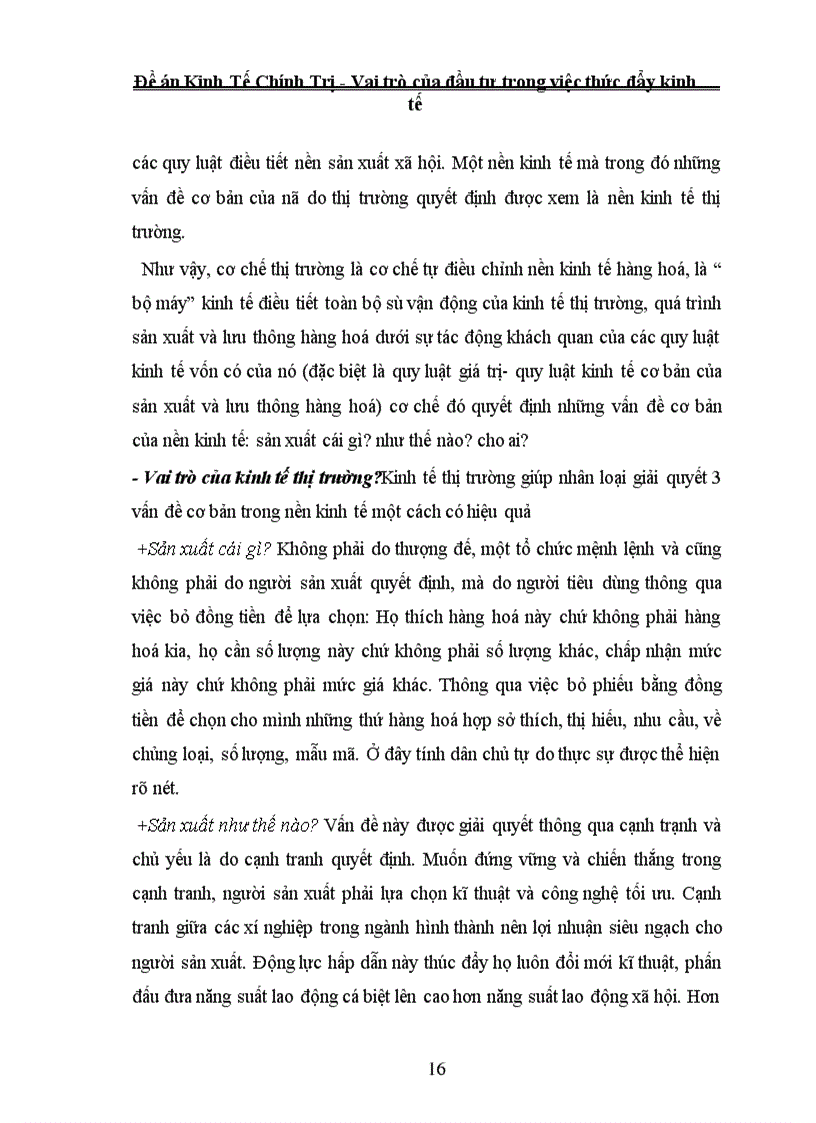 image for page Vai trò của đầu tư trong việc thức đẩy kinh tế