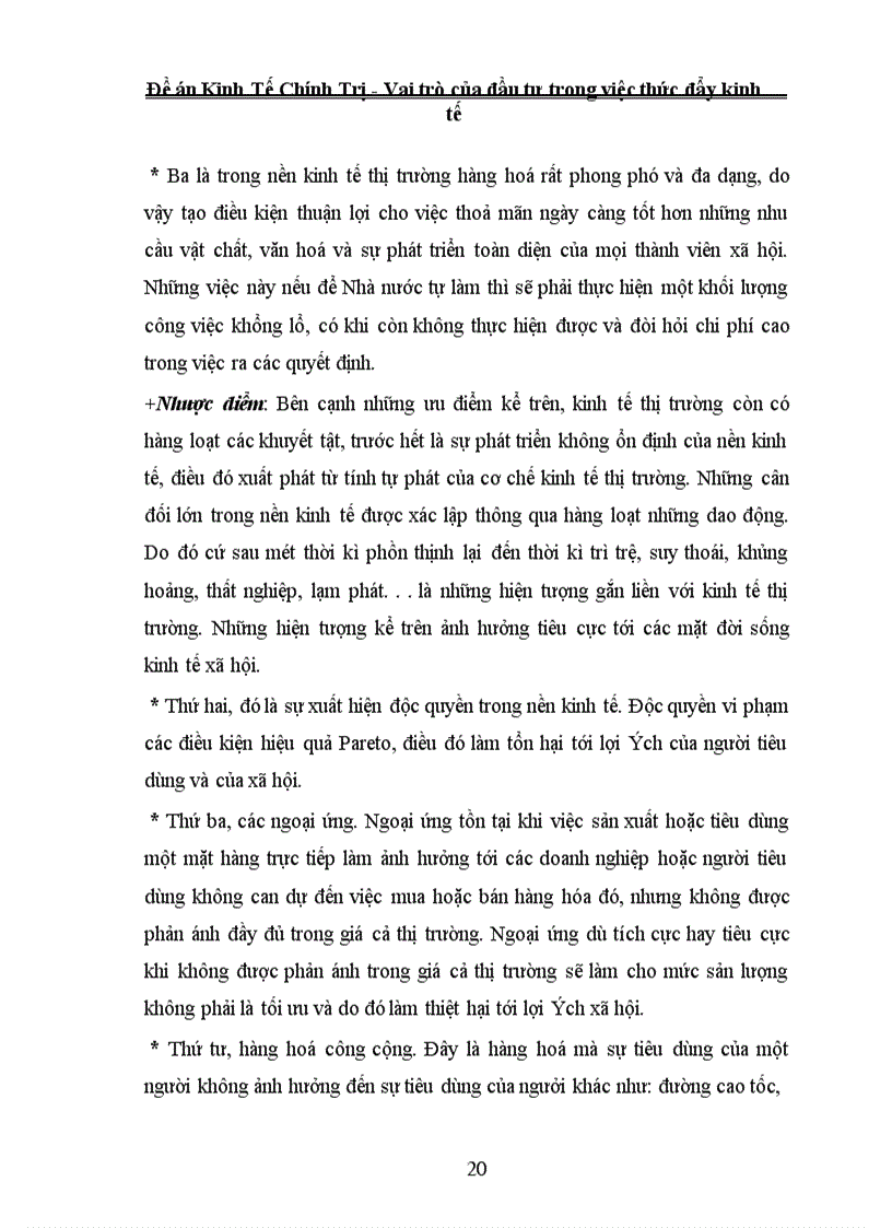 image for page Vai trò của đầu tư trong việc thức đẩy kinh tế