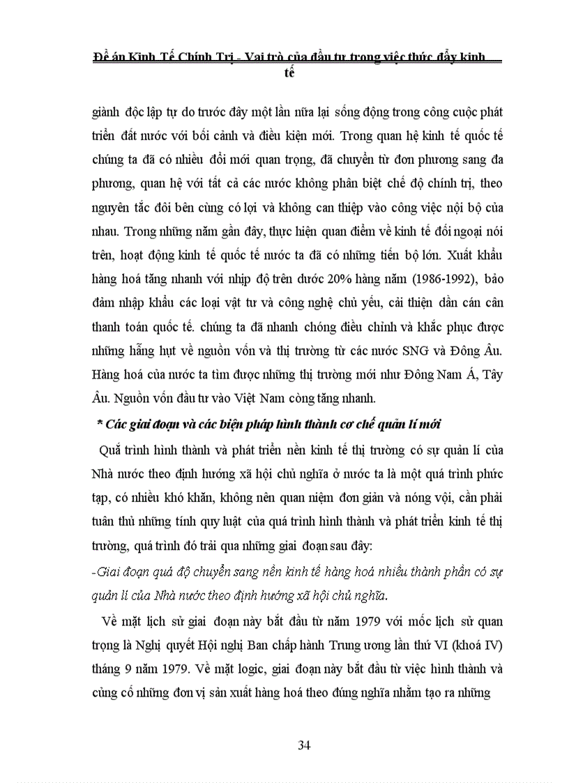 image for page Vai trò của đầu tư trong việc thức đẩy kinh tế