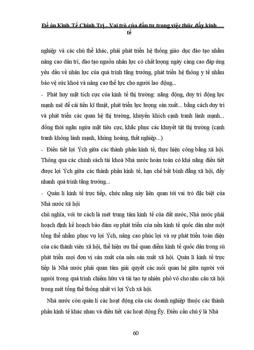 image for page Vai trò của đầu tư trong việc thức đẩy kinh tế