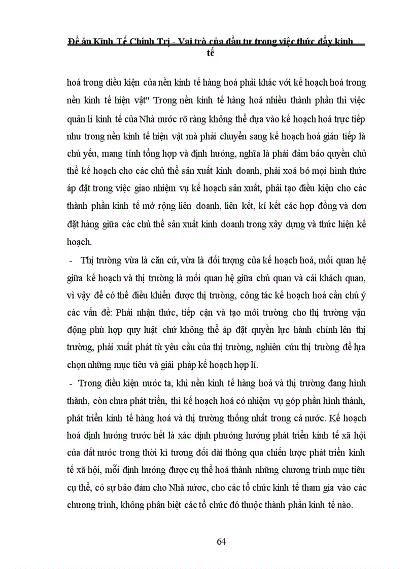 image for page Vai trò của đầu tư trong việc thức đẩy kinh tế