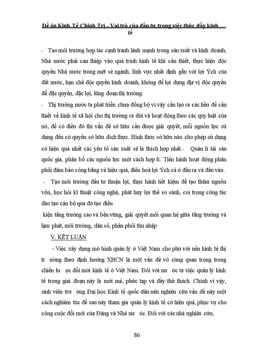 image for page Vai trò của đầu tư trong việc thức đẩy kinh tế