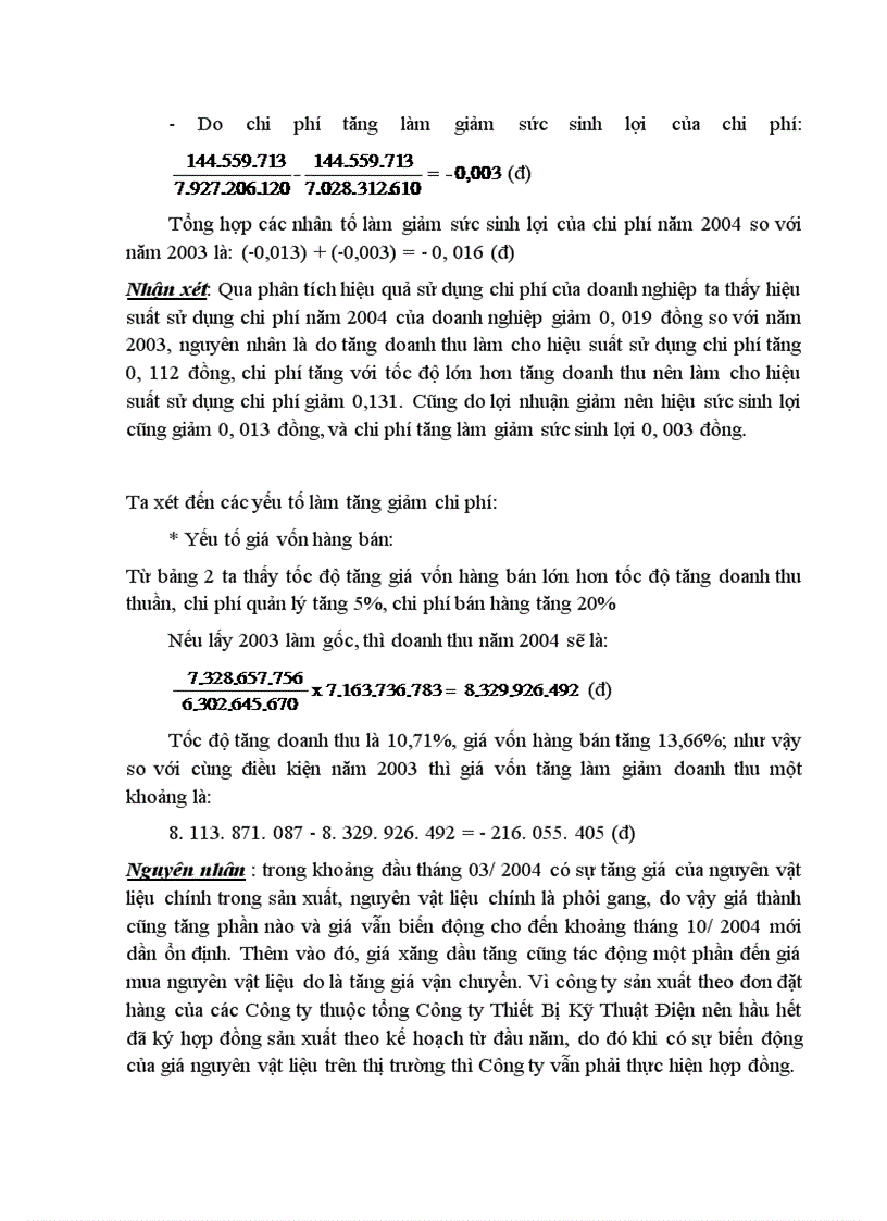 image for page Phân tích và đề xuất biện pháp nâng cao hiệu quả kinh doanh tại Công ty Cổ Phần Cơ Điện Hà Nội