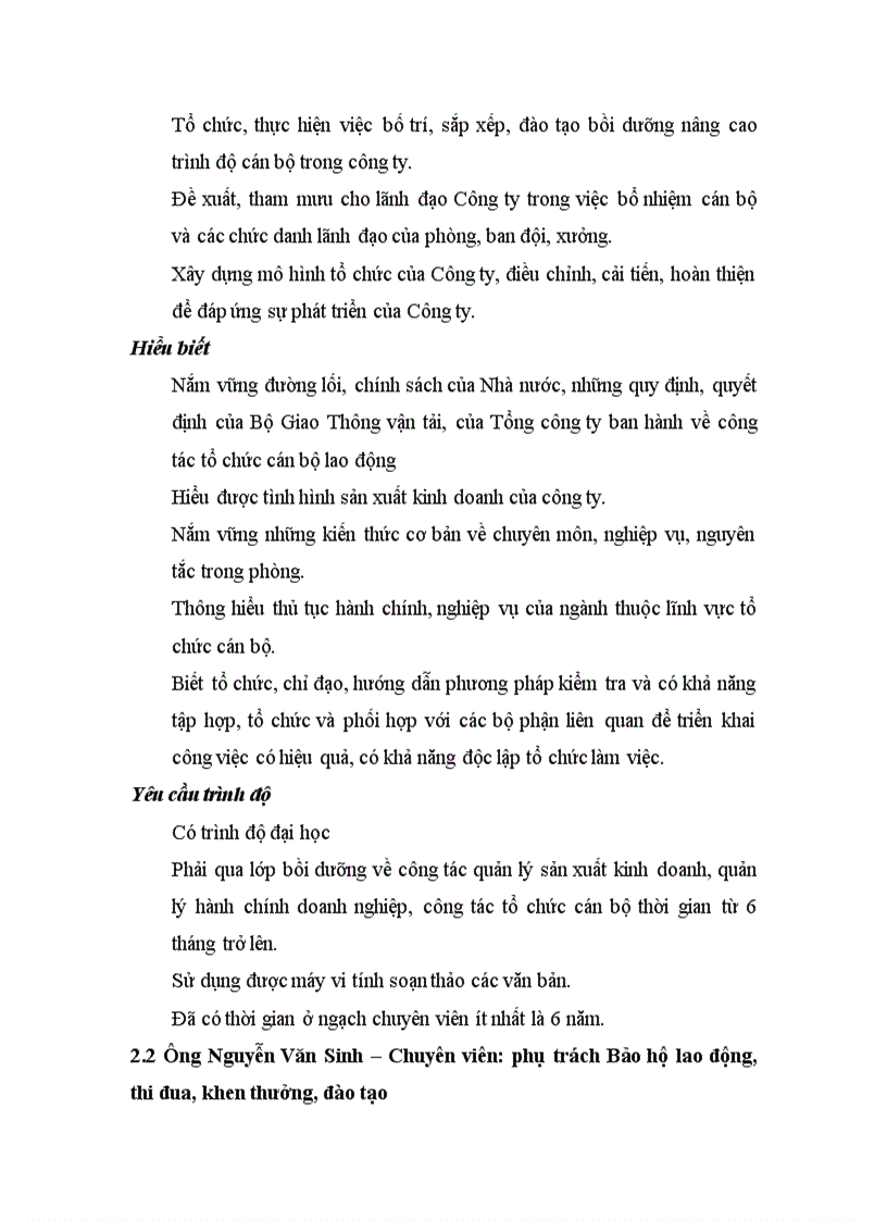 image for page Hoạt động nhân sự ở công ty cổ phần cơ giới và xây dựng thăng long