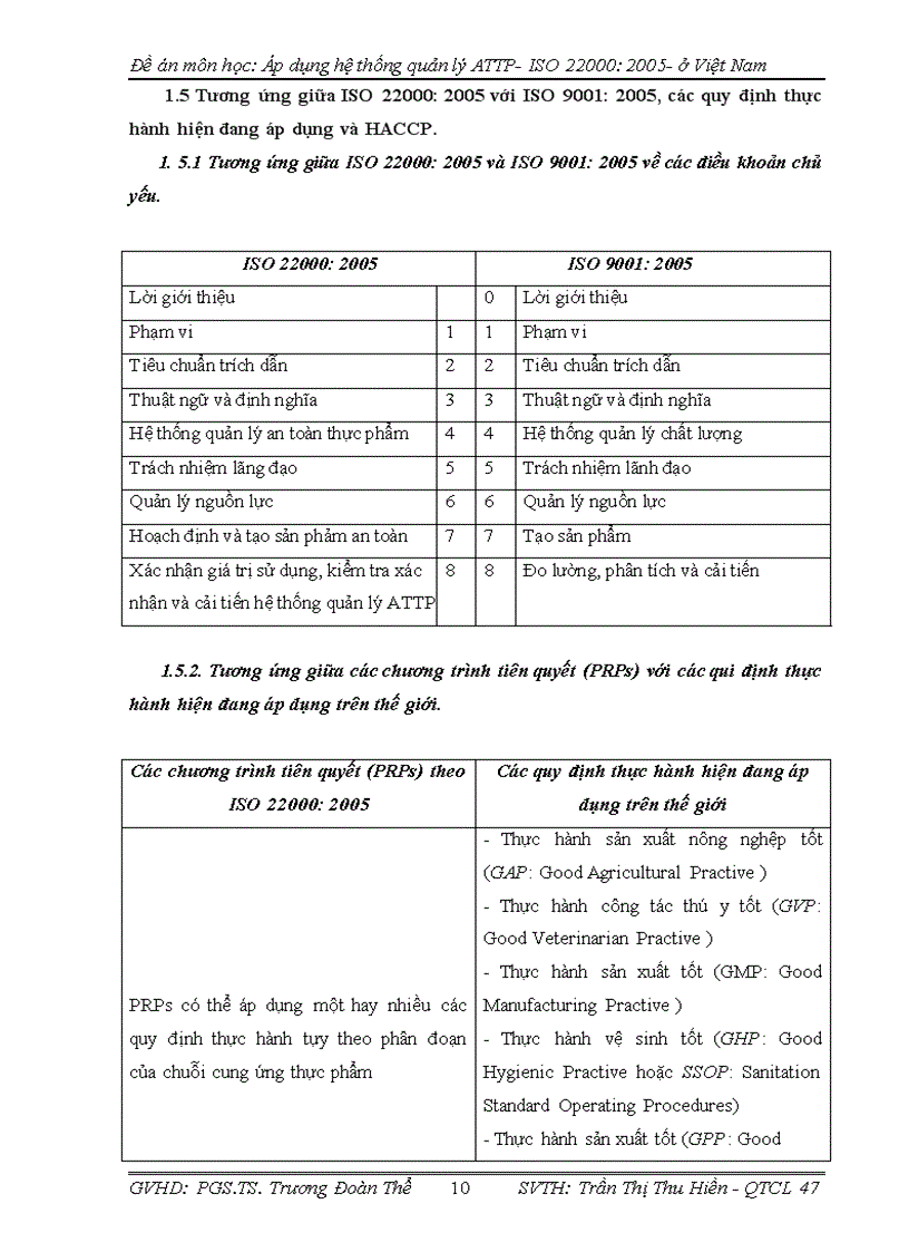 image for page Áp dụng hệ thống Quản lý an toàn thực phẩm - ISO 22000: 2005- ở Việt Nam