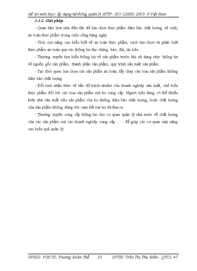 image for page Áp dụng hệ thống Quản lý an toàn thực phẩm - ISO 22000: 2005- ở Việt Nam