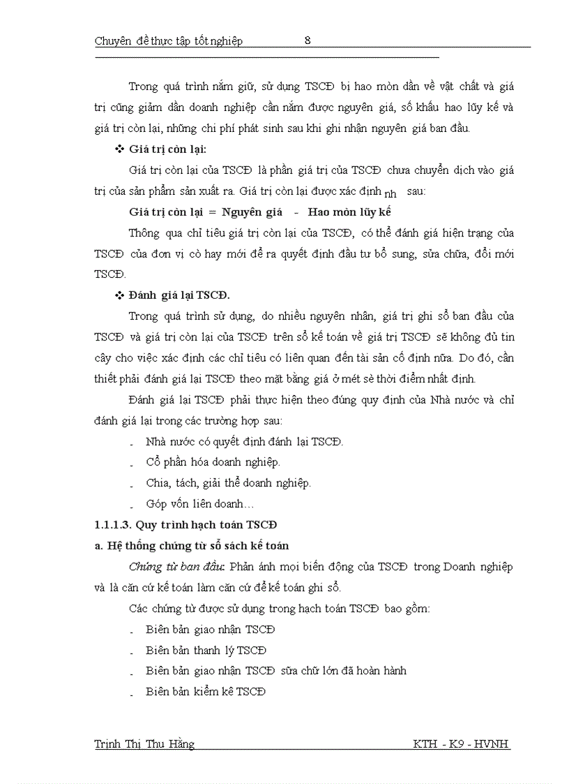 image for page Hoàn thiện quy trình kiểm toán khoản mục tài sản cố định trong kiểm toán báo cáo tài chính do Công ty TNHH Kiểm toán và Định giá Việt Nam thực hiện