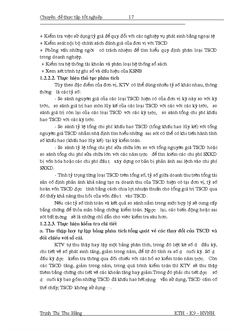 image for page Hoàn thiện quy trình kiểm toán khoản mục tài sản cố định trong kiểm toán báo cáo tài chính do Công ty TNHH Kiểm toán và Định giá Việt Nam thực hiện