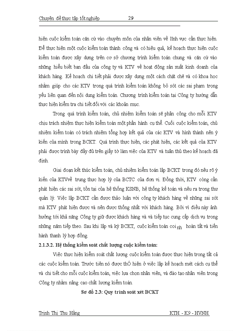 image for page Hoàn thiện quy trình kiểm toán khoản mục tài sản cố định trong kiểm toán báo cáo tài chính do Công ty TNHH Kiểm toán và Định giá Việt Nam thực hiện