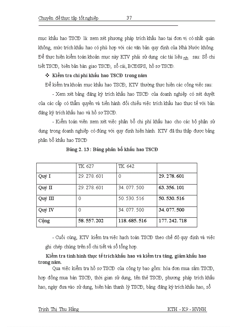 image for page Hoàn thiện quy trình kiểm toán khoản mục tài sản cố định trong kiểm toán báo cáo tài chính do Công ty TNHH Kiểm toán và Định giá Việt Nam thực hiện