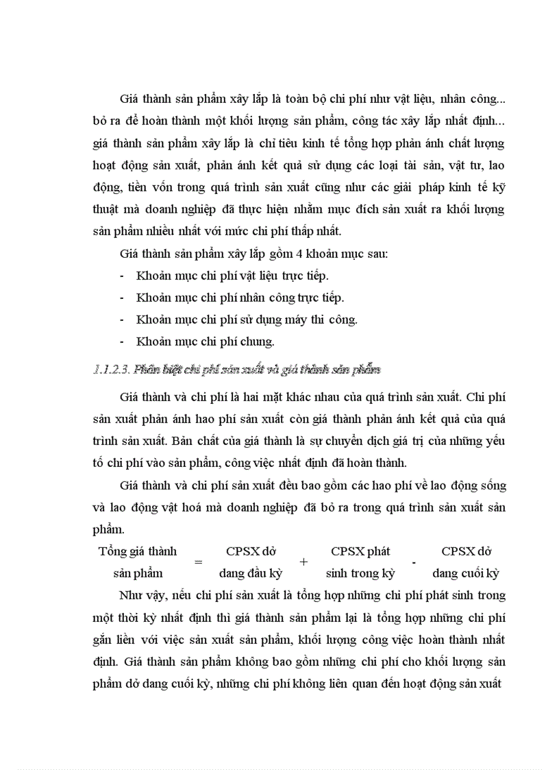 image for page Thực trạng về kế toán chi phí sản xuất và tính giá thành sản phẩm xây lắp tại công ty cp tư vấn công nghệ xây dựng và thiết bị nhà Việt