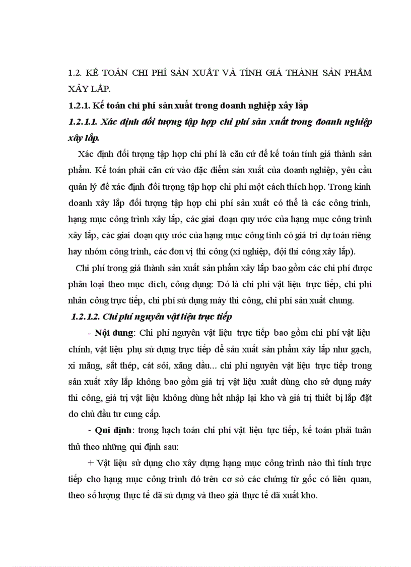image for page Thực trạng về kế toán chi phí sản xuất và tính giá thành sản phẩm xây lắp tại công ty cp tư vấn công nghệ xây dựng và thiết bị nhà Việt