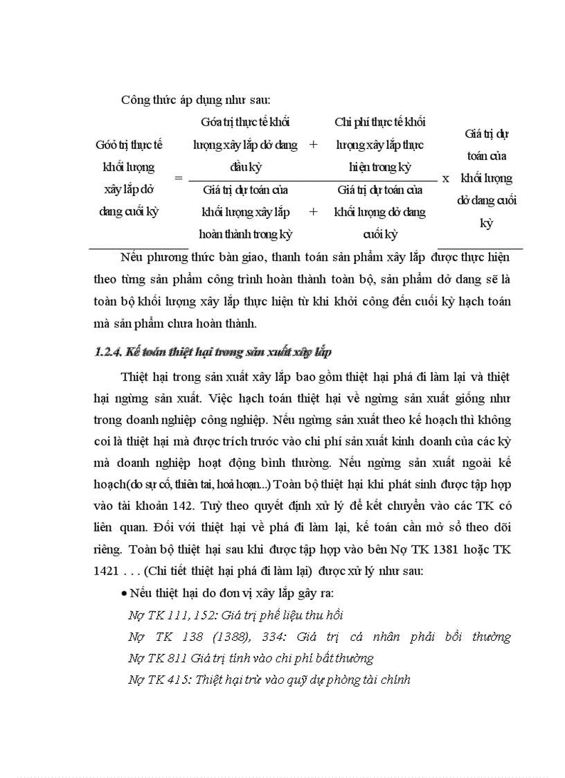 image for page Thực trạng về kế toán chi phí sản xuất và tính giá thành sản phẩm xây lắp tại công ty cp tư vấn công nghệ xây dựng và thiết bị nhà Việt