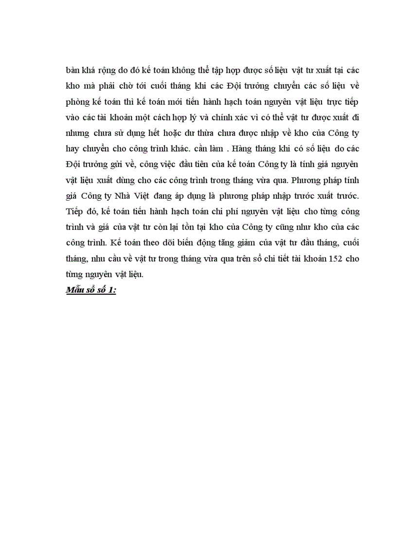 image for page Thực trạng về kế toán chi phí sản xuất và tính giá thành sản phẩm xây lắp tại công ty cp tư vấn công nghệ xây dựng và thiết bị nhà Việt