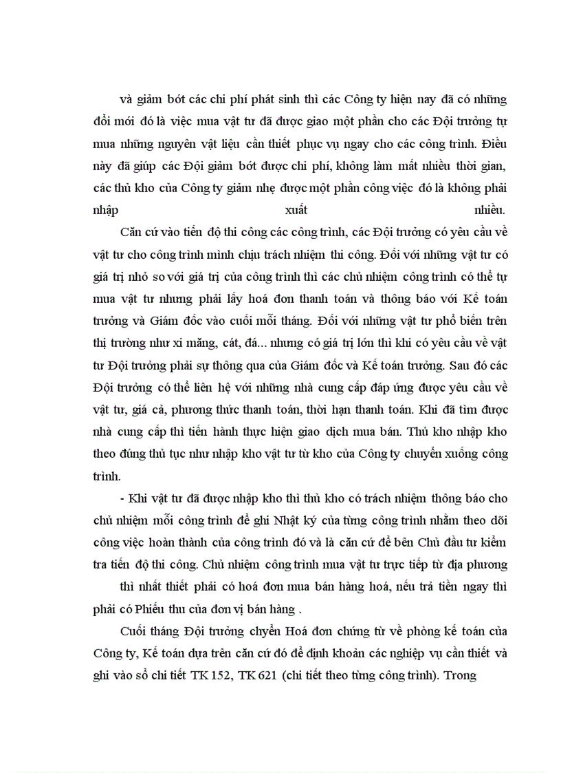 image for page Thực trạng về kế toán chi phí sản xuất và tính giá thành sản phẩm xây lắp tại công ty cp tư vấn công nghệ xây dựng và thiết bị nhà Việt
