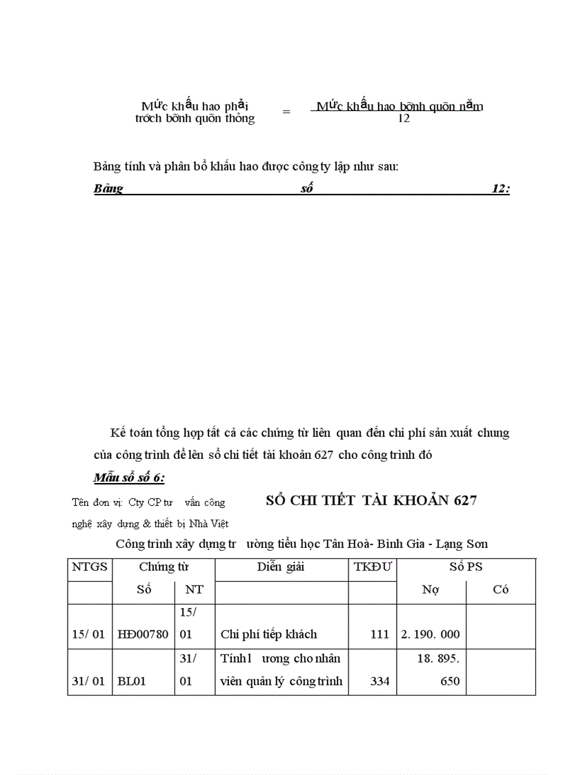 image for page Thực trạng về kế toán chi phí sản xuất và tính giá thành sản phẩm xây lắp tại công ty cp tư vấn công nghệ xây dựng và thiết bị nhà Việt