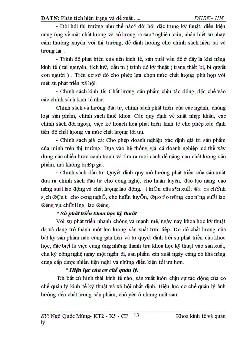 image for page Phân tích hiện trạng và đề xuất nâng cao chất lượng của Công ty Tuyển Than Cửa Ông.