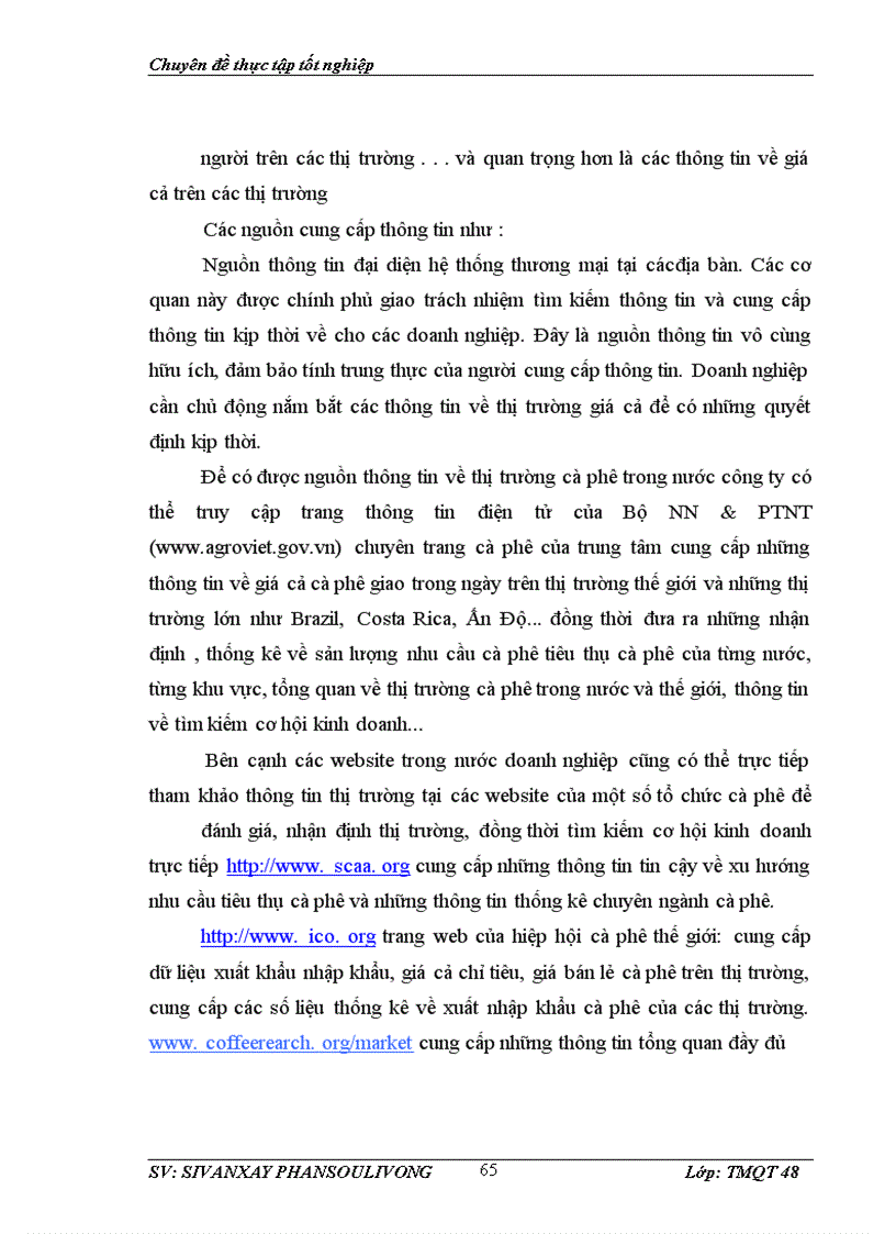 image for page Giải pháp đẩy mạnh tiêu thụ cà phê ở trong thị trường nội địa của công ty cồ phần tập đoàn Thái Hòa.