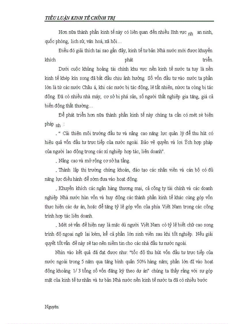 image for page Tính tất yếu khách quan của cơ cấu kinh tế nhiều thành phần