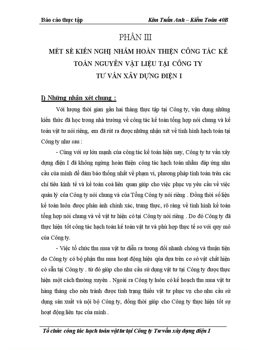 image for page Báo cáo thực tập tại Công ty tư vấn xây dựng điện I