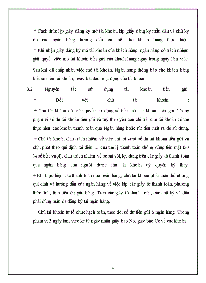 image for page Một số kiến nghị mở và sử dụng tài khoản của khách hàng tại NHNo&PTNT quận Ba Đình.