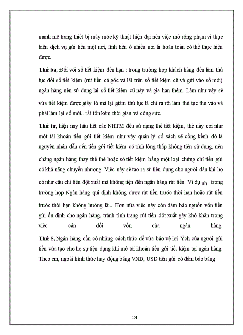 image for page Một số kiến nghị mở và sử dụng tài khoản của khách hàng tại NHNo&PTNT quận Ba Đình.