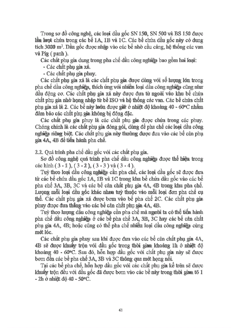 image for page Dây chuyền công nghệ pha chế dầu