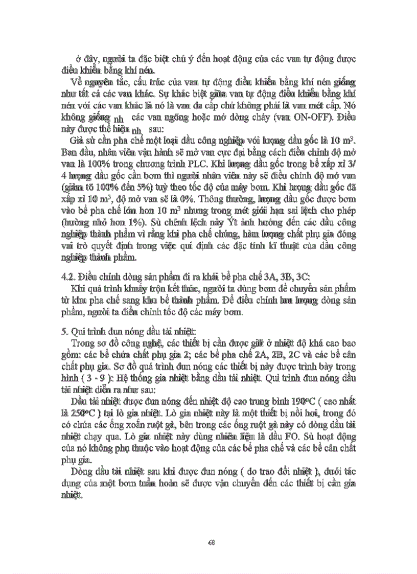 image for page Dây chuyền công nghệ pha chế dầu