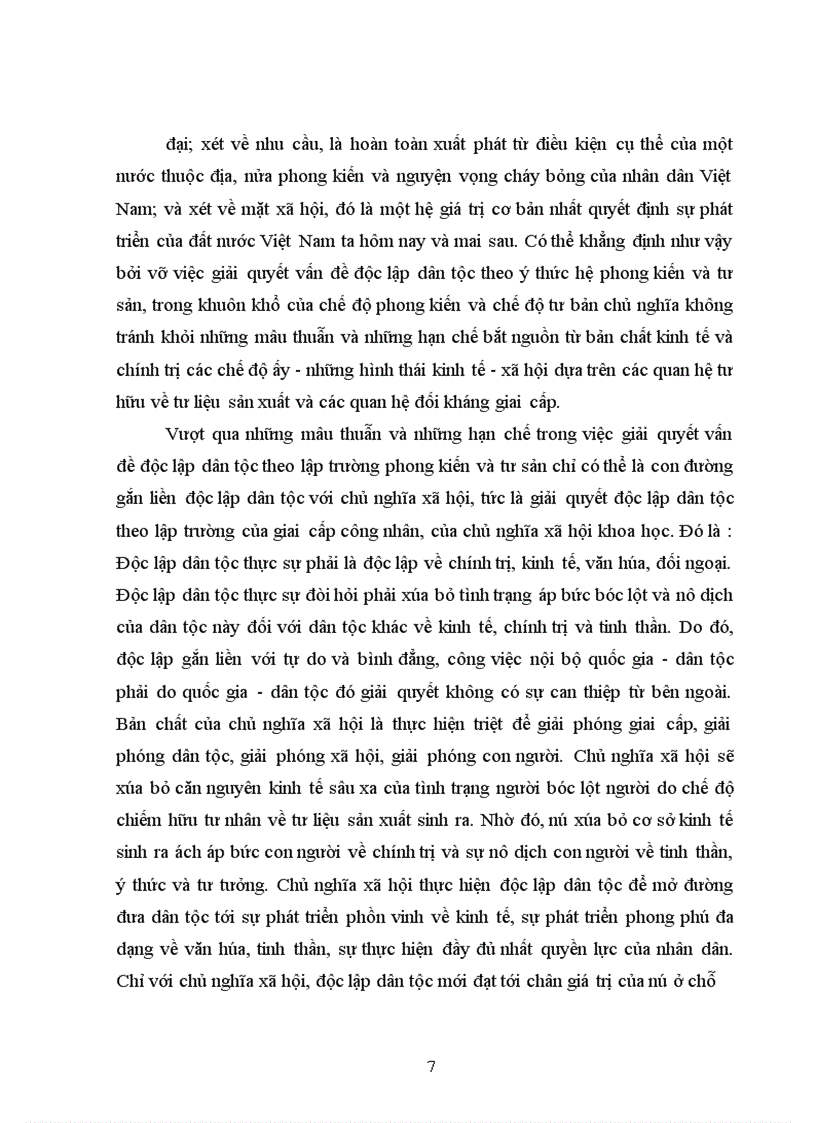 image for page Bài tập lớn: Anh chị hãy làm rõ vấn đề:”Độc lập dân tộc phải gắn liền với Chủ nghĩa xã hội theo tư tưởng Hồ Chí Minh”.Hãy nêu rõ ý nghĩa lí luận và thực tiễn của luận điểm trên.