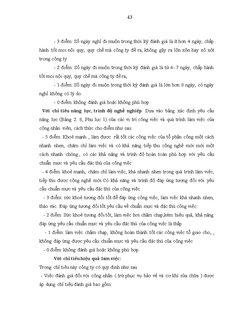 image for page Cải tiến công tác đánh giá thực hiện công việc tại công ty cổ phần Tràng An