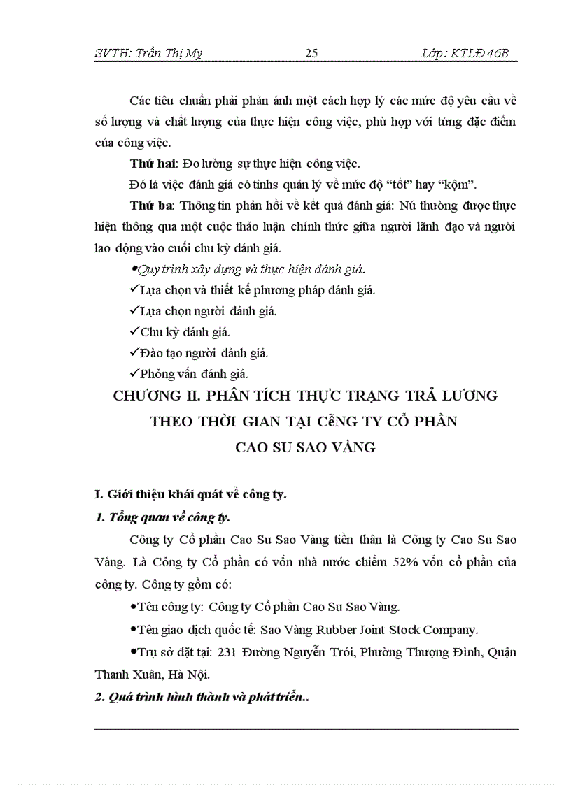 image for page Hình thức trả lương theo thời gian tại Công ty Cổ phần Cao Su Sao Vàng – Thực trạng và giải pháp