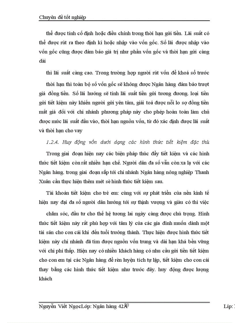image for page Giải pháp nâng cao hiệu quả huy động vốn tại Ngân hàng nông nghiệp và phát triển nông thôn quận Thanh Xuân