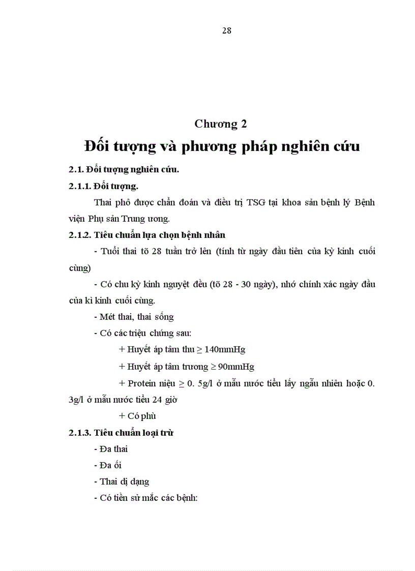 image for page Nghiên cứu giá trị tiên đoán tình trạng thai của một số thăm dò trên bệnh nhân tiền sản giật tại bvpstw