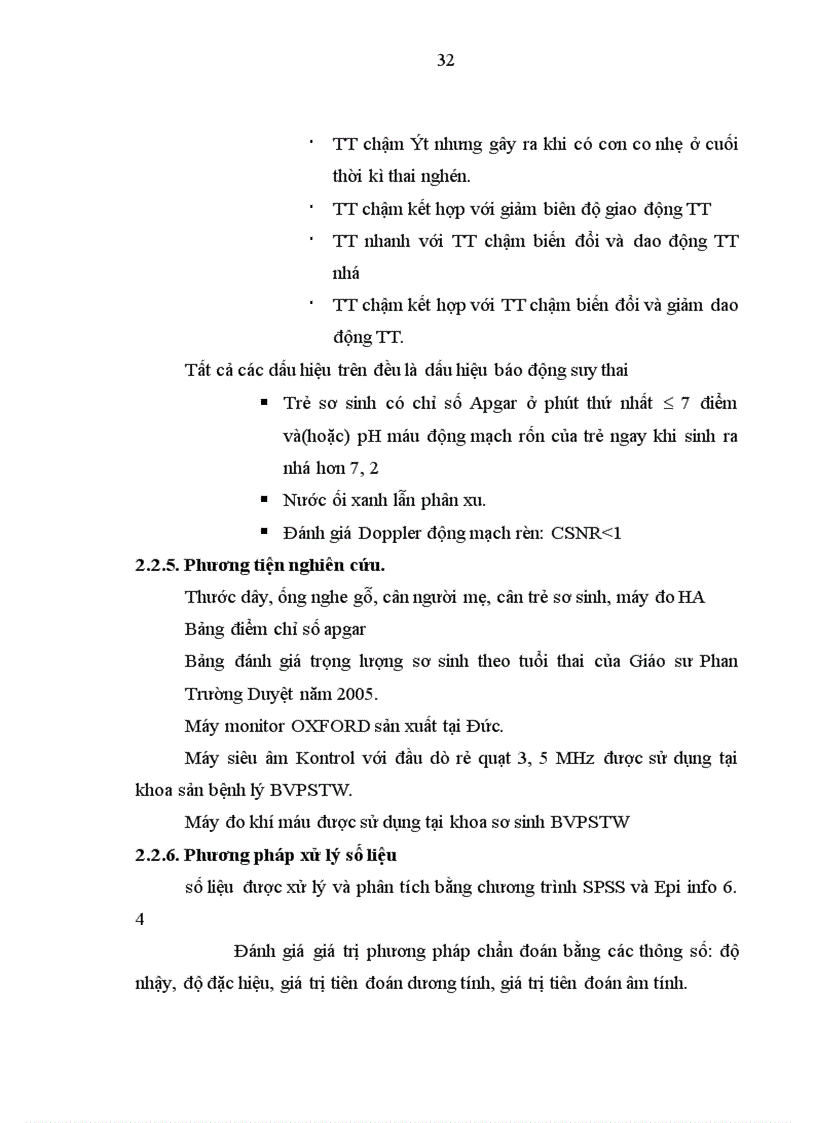image for page Nghiên cứu giá trị tiên đoán tình trạng thai của một số thăm dò trên bệnh nhân tiền sản giật tại bvpstw