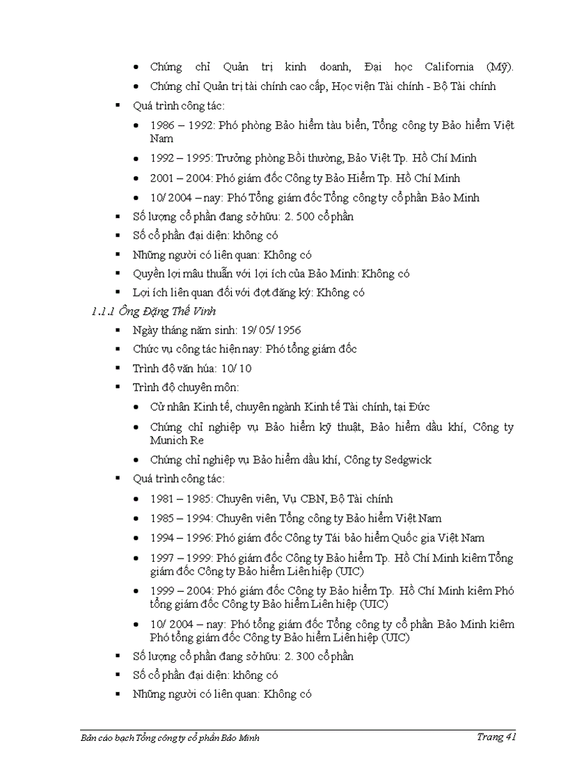 image for page Bản cáo bạch Tổng công ty cổ phần Bảo Minh