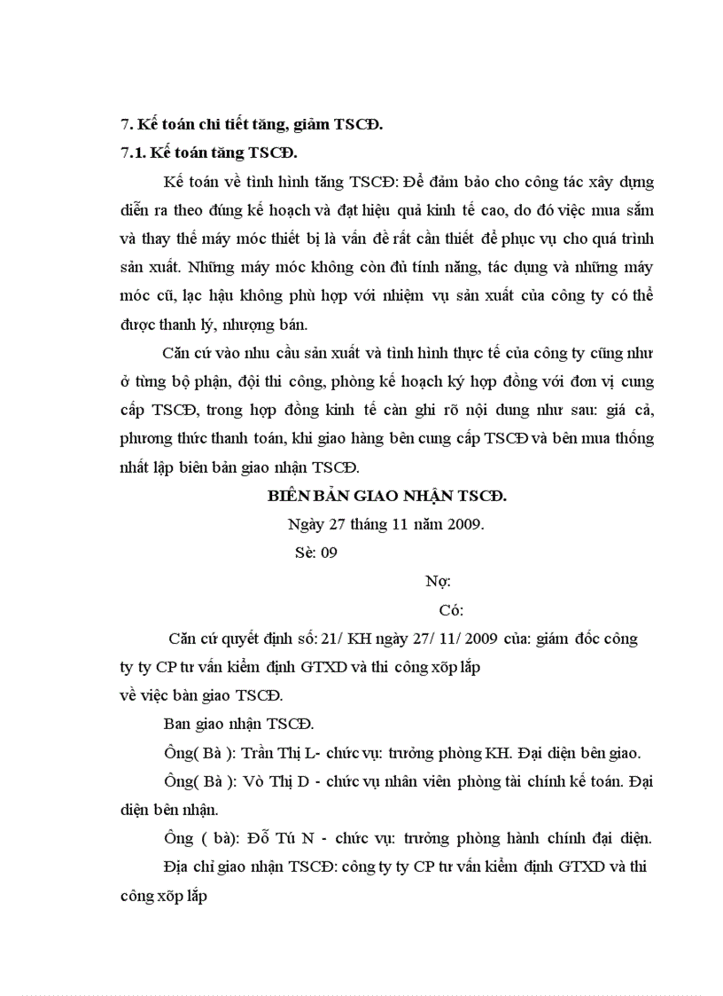 image for page Báo cáo thực tập tại ông ty cổ phần tư vấn kiểm định gtxd và thi công xây lắp