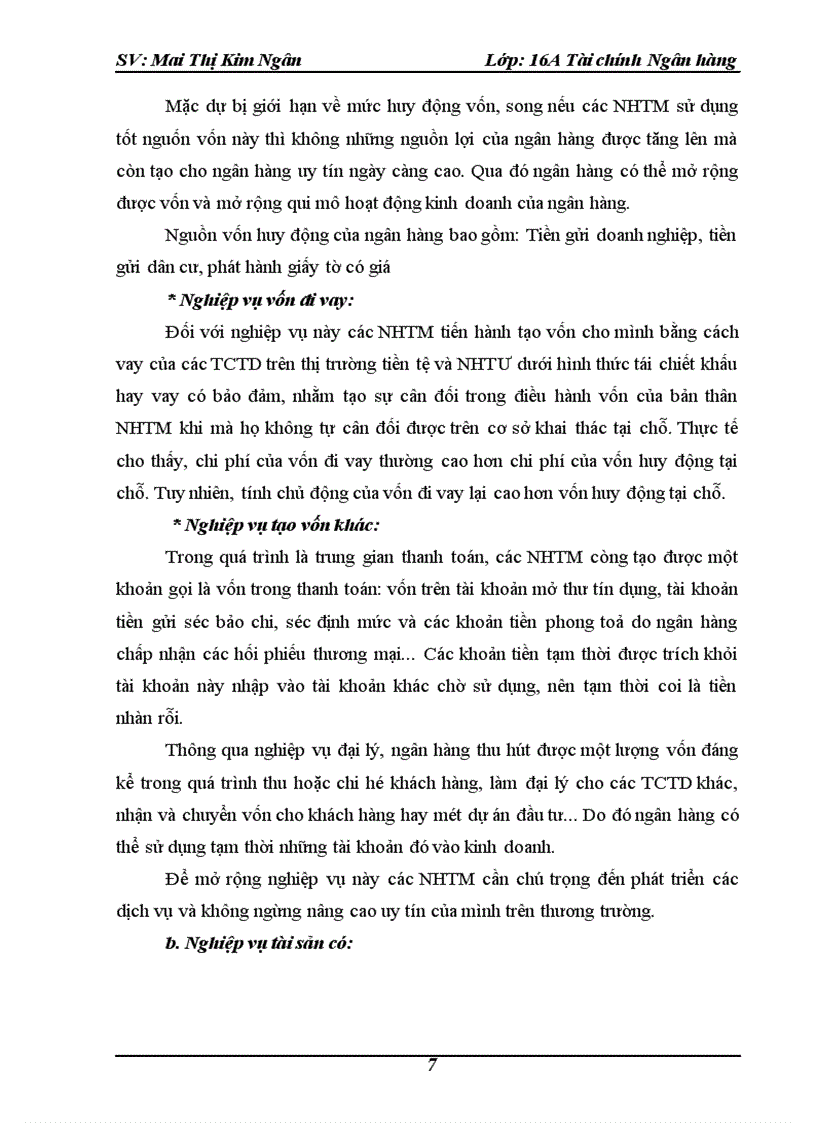 image for page Công tác huy động vốn và sử dụng vốn của ngân hàng Việt Nam Tín Nghĩa chi nhánh Hà Nội