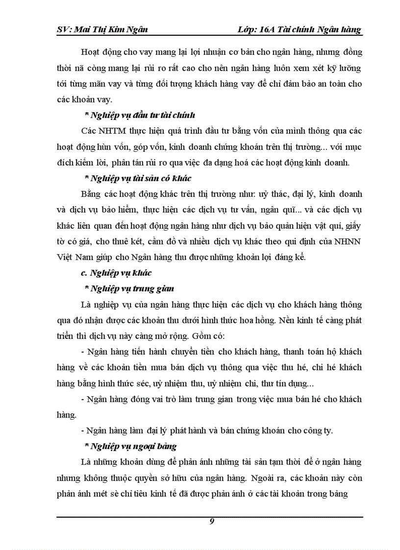 image for page Công tác huy động vốn và sử dụng vốn của ngân hàng Việt Nam Tín Nghĩa chi nhánh Hà Nội