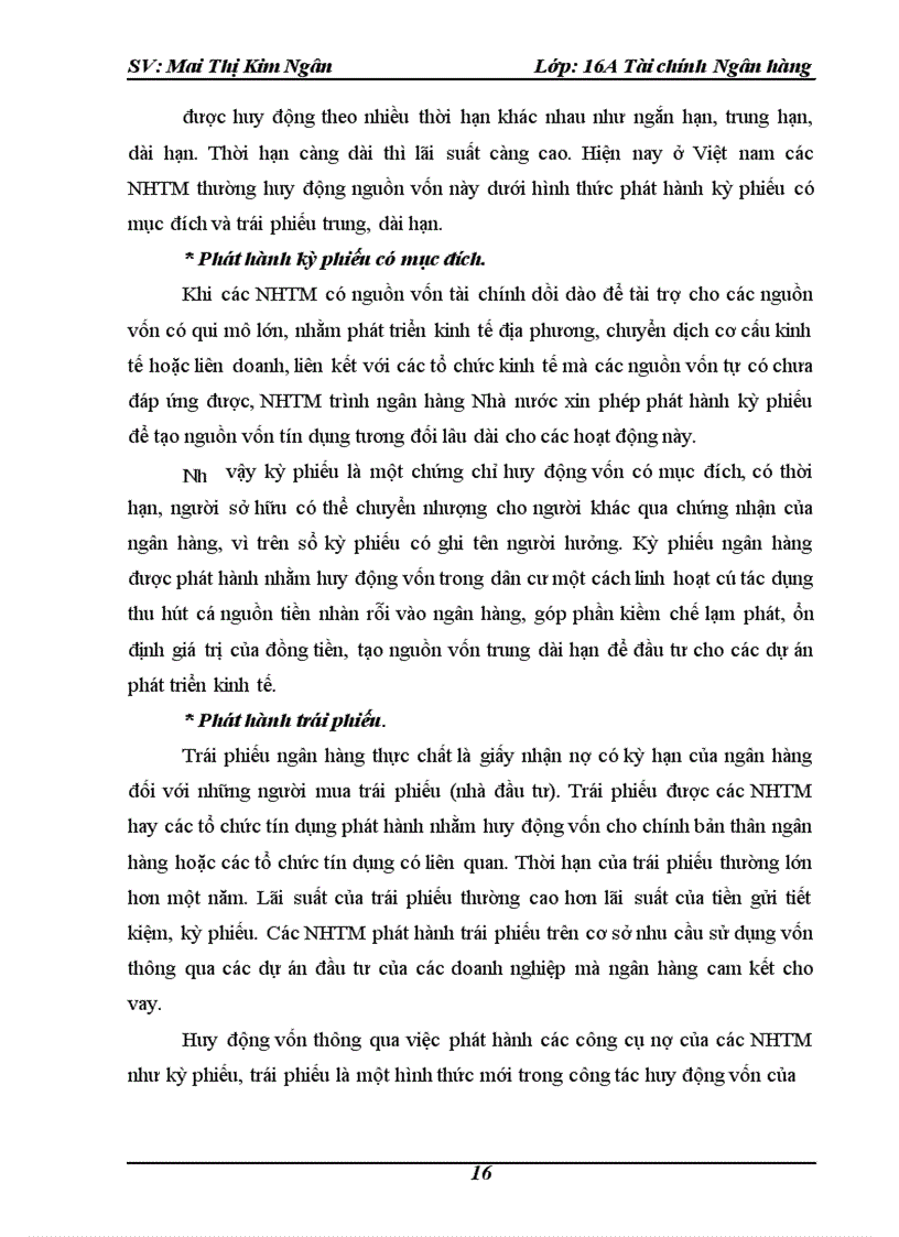 image for page Công tác huy động vốn và sử dụng vốn của ngân hàng Việt Nam Tín Nghĩa chi nhánh Hà Nội