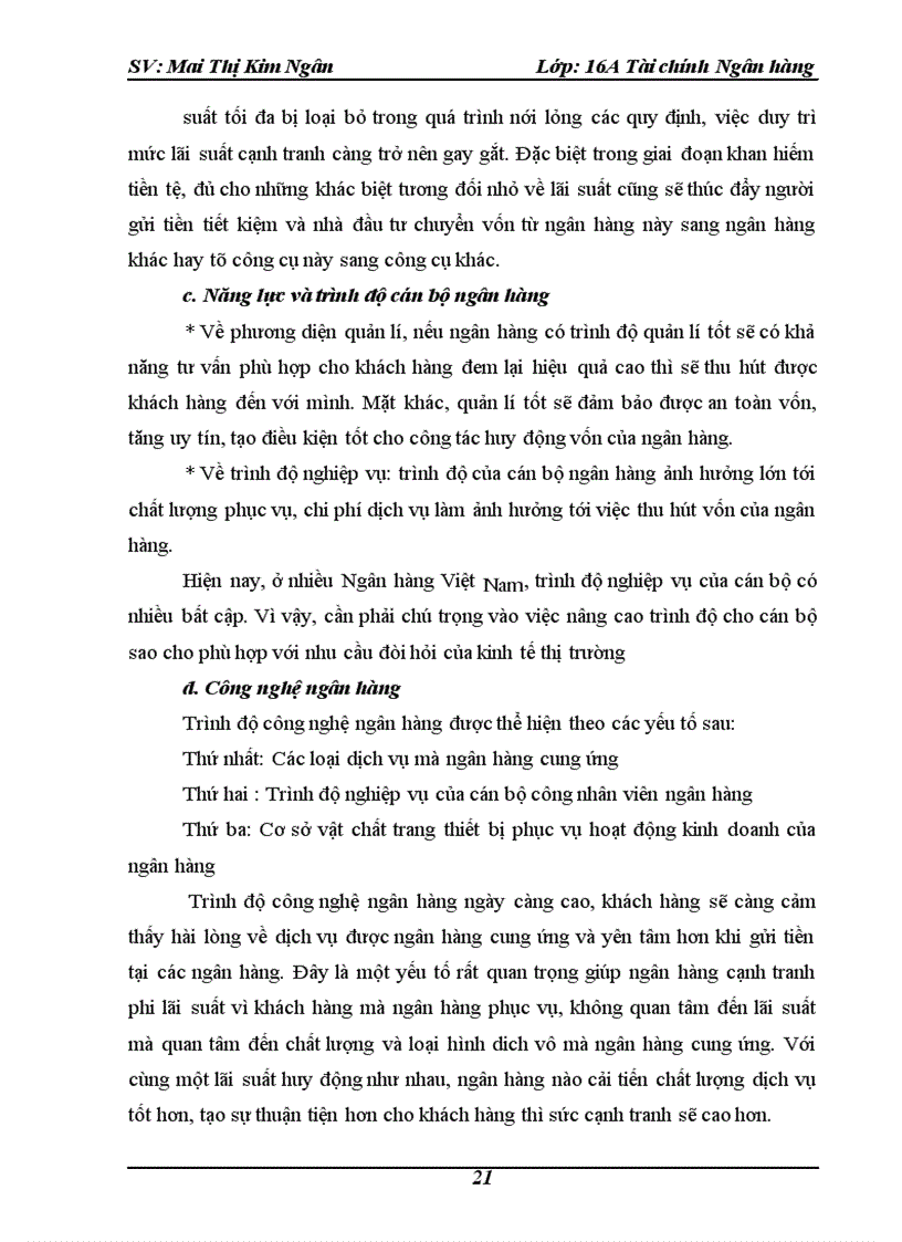 image for page Công tác huy động vốn và sử dụng vốn của ngân hàng Việt Nam Tín Nghĩa chi nhánh Hà Nội