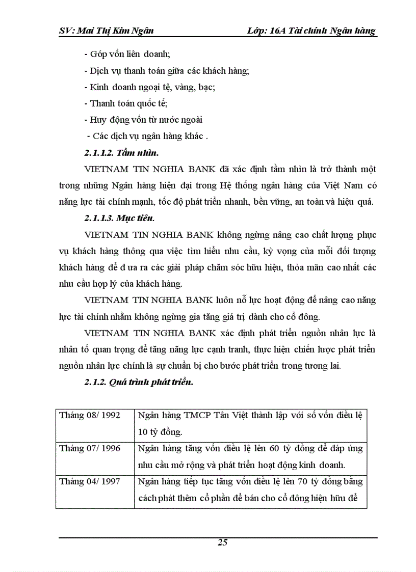 image for page Công tác huy động vốn và sử dụng vốn của ngân hàng Việt Nam Tín Nghĩa chi nhánh Hà Nội