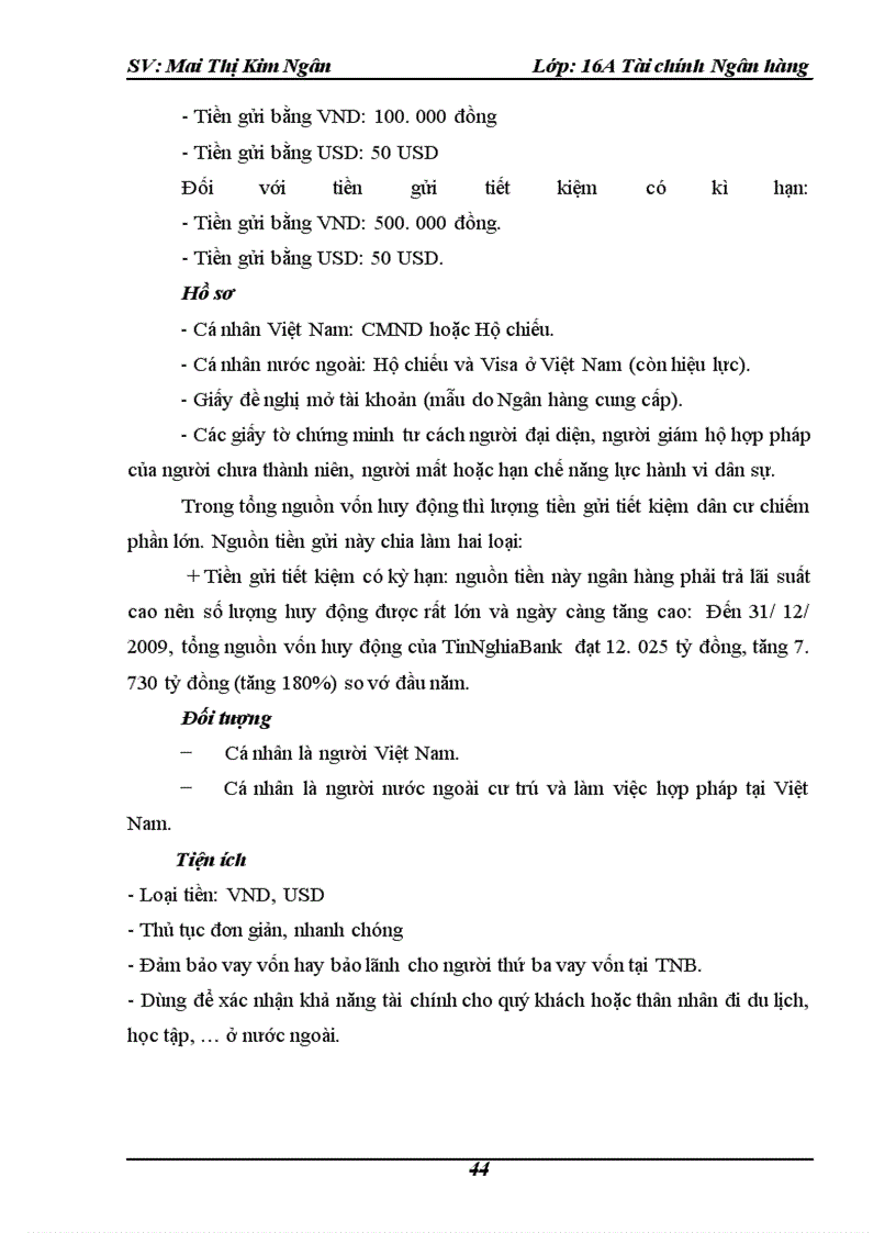 image for page Công tác huy động vốn và sử dụng vốn của ngân hàng Việt Nam Tín Nghĩa chi nhánh Hà Nội