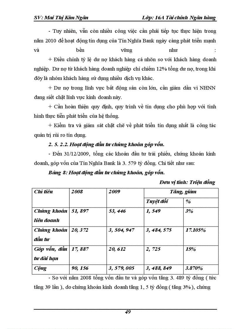 image for page Công tác huy động vốn và sử dụng vốn của ngân hàng Việt Nam Tín Nghĩa chi nhánh Hà Nội