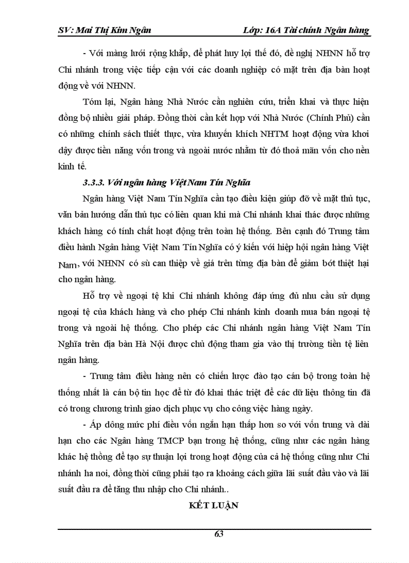 image for page Công tác huy động vốn và sử dụng vốn của ngân hàng Việt Nam Tín Nghĩa chi nhánh Hà Nội