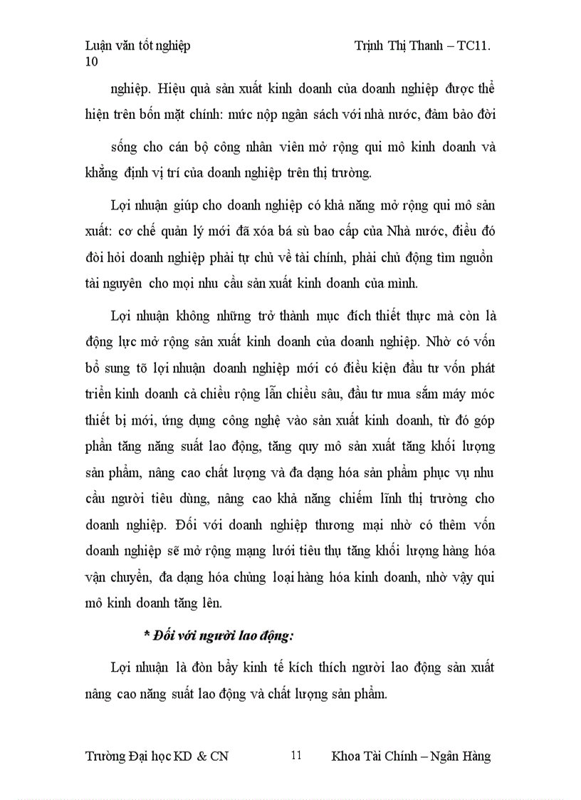 image for page Lợi nhuận và một số biện pháp làm tăng lợi nhuận tại Công ty TNHH á phi